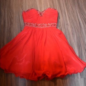 Red Homecoming/Prom Dress